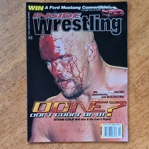 Inside Wrestling Magazine October 2003 Steve Austin